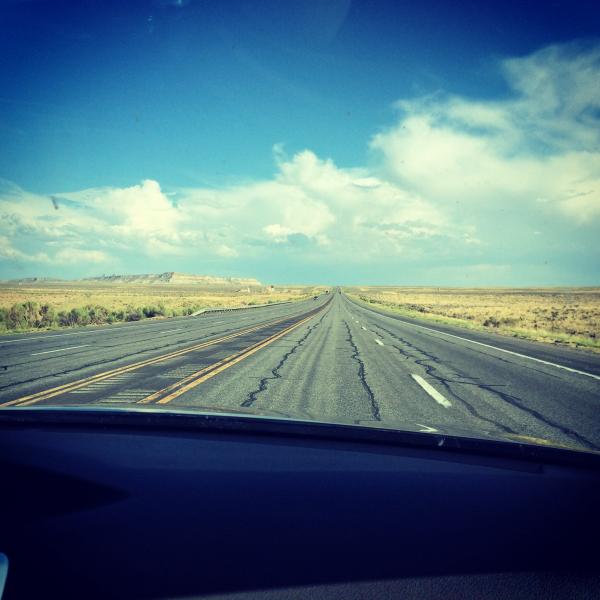 The open road...