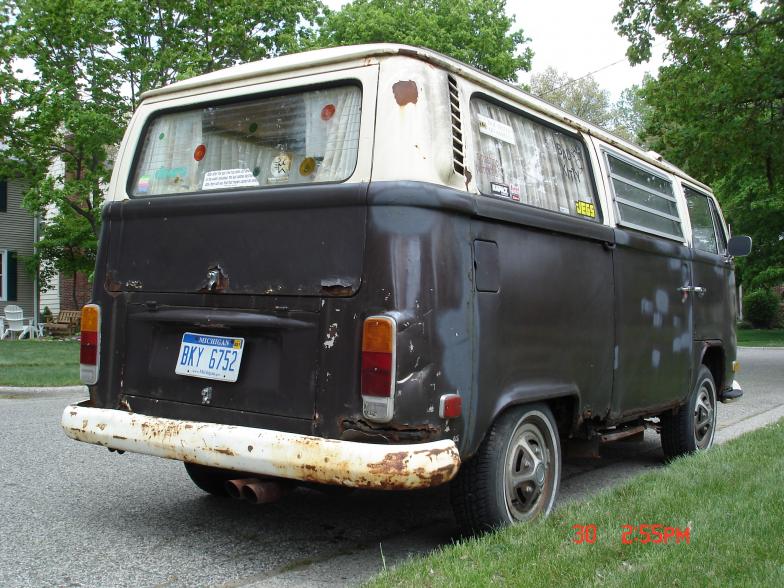 My beloved '72 Westfalia ... Rust In Peace, old friend.