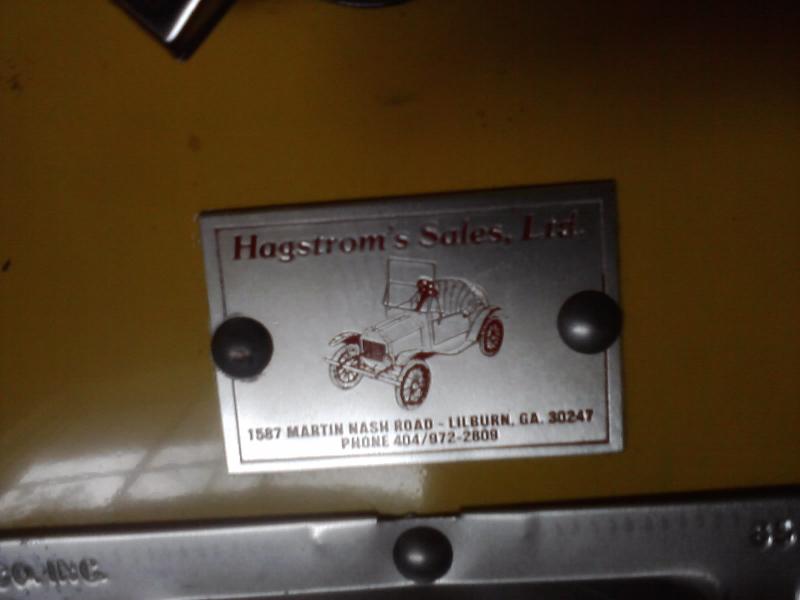 hagstrom 70's 32 ford coupe